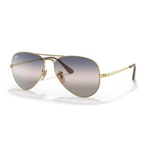 Ray-Ban Gold Aviator Unisex Sunglasses